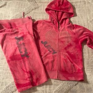 Girls juicy Couture set